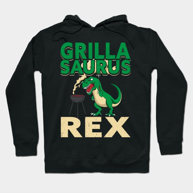 Grilla Saurus Rex Hoodie by maxdax